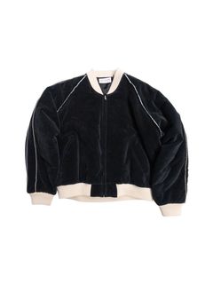 【26AW】ベルベティーン プレーン スーベニア ジャケット / VELVETEEN PLAIN SOUVENIR JKT / ブラック