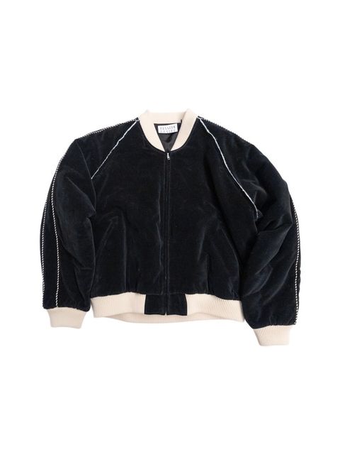 【26AW】ベルベティーン プレーン スーベニア ジャケット / VELVETEEN PLAIN SOUVENIR JKT / ブラック