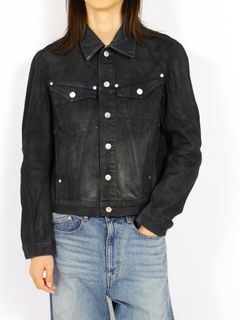 【26AW】デニム トラッカー ジャケット コーティング デニムジャケット / DENIM TRUCKER JACKET / LUSTER COATED INDIGO(インディゴ)