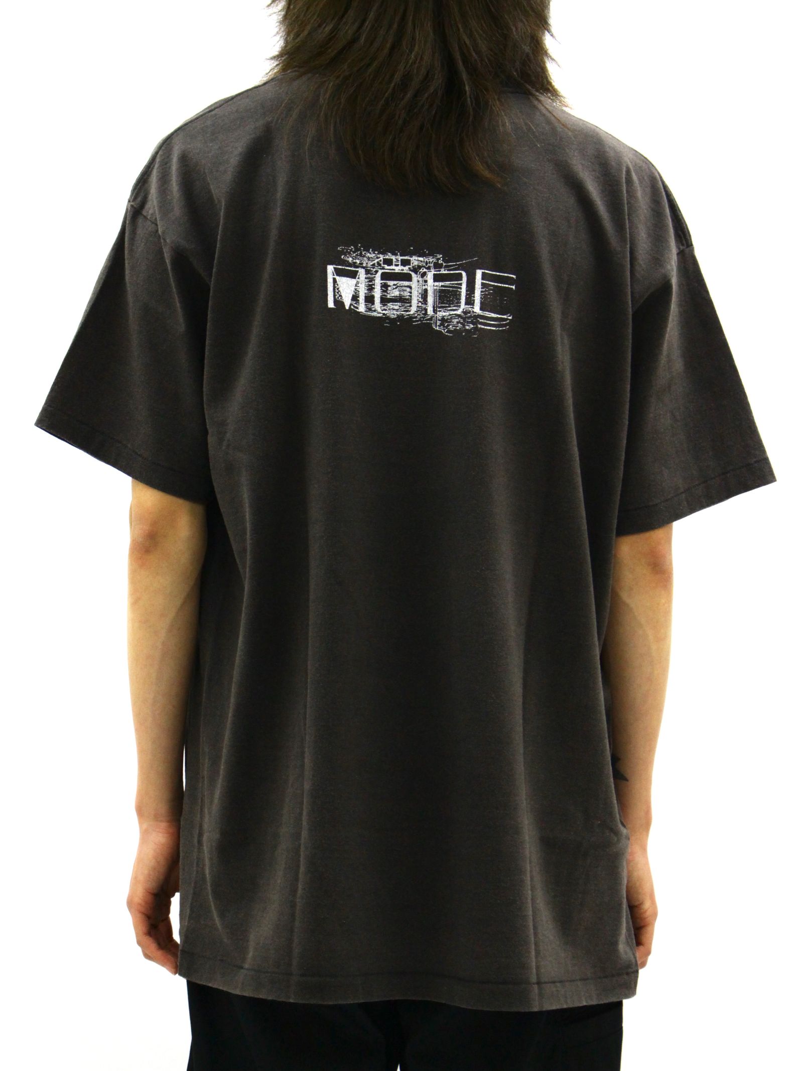 【26SS】佃弘樹 Heartwork Mixed media ロボット グラフィック Tシャツ / Hiroki Tsukuda ART ROBO T-SHIRT/ ブラック