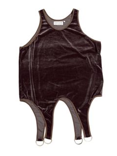 【26SS】ベロア テイル タンクトップ / VELOURS TAIL TANKTOP / チョコレート