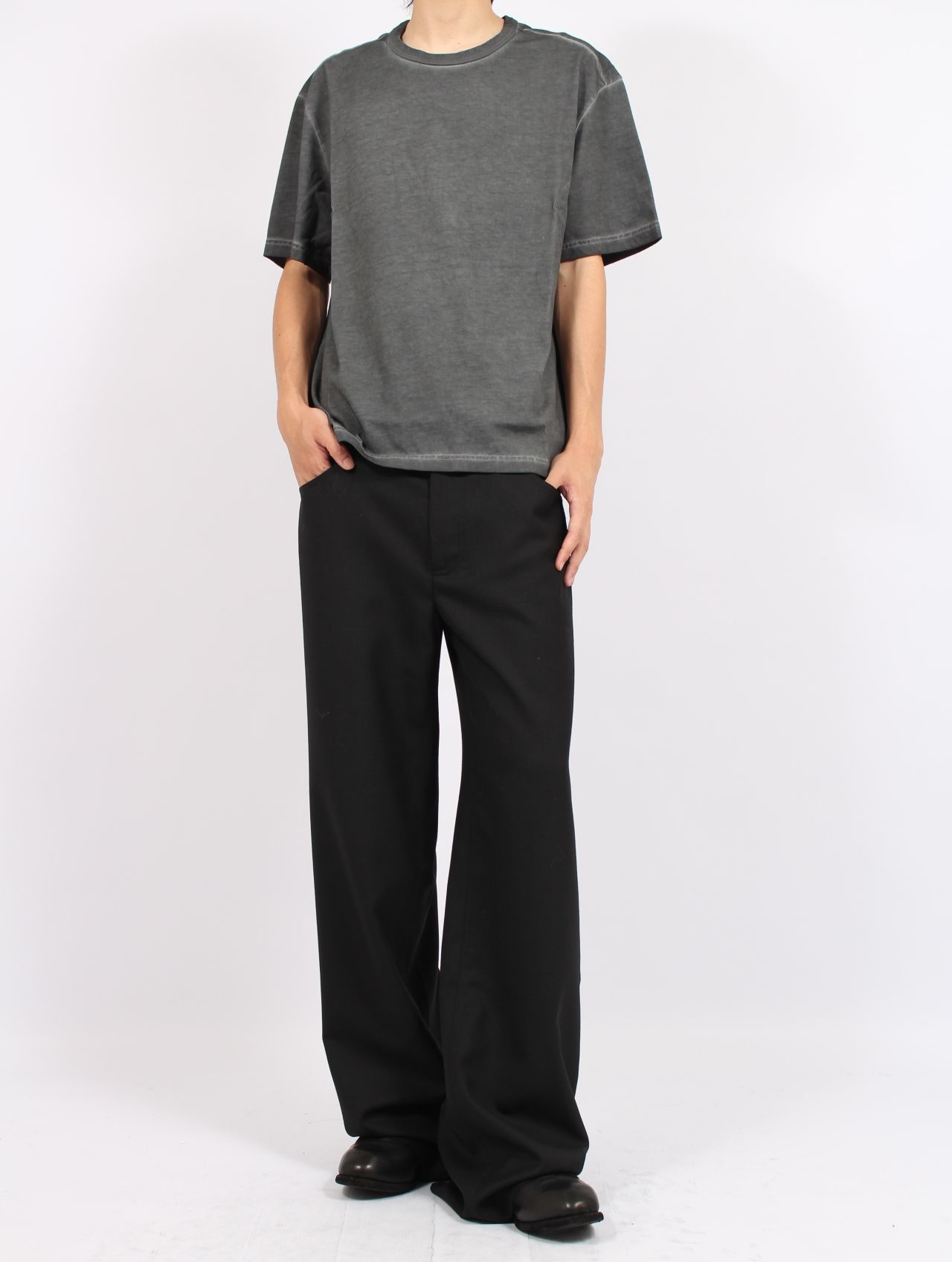 【25AW】 マウロ Tシャツ / MAURO T-SHIRT / ウォッシュブラック