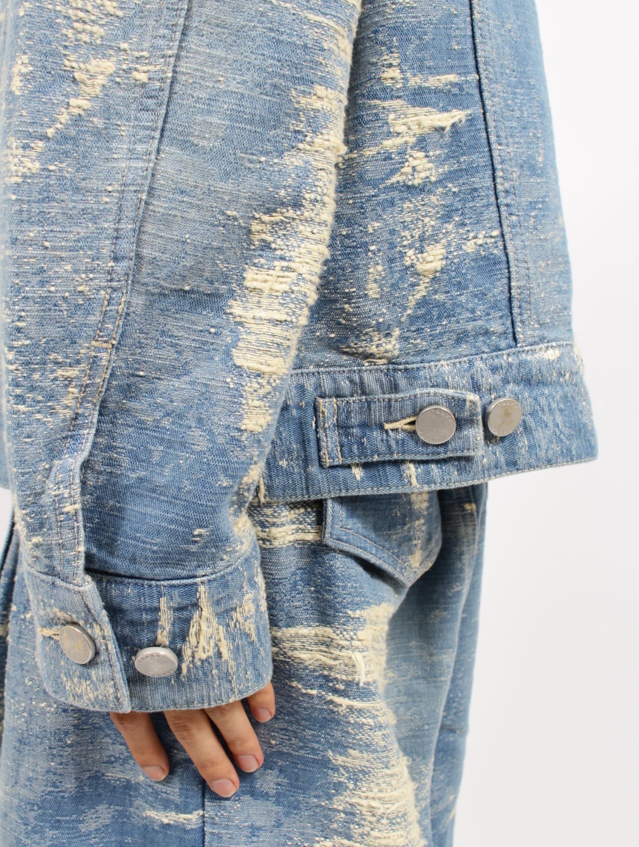 【25AW】サードタイプ デニムジャケット / 3rd TYPE DENIM JACKET / インディゴブリーチ