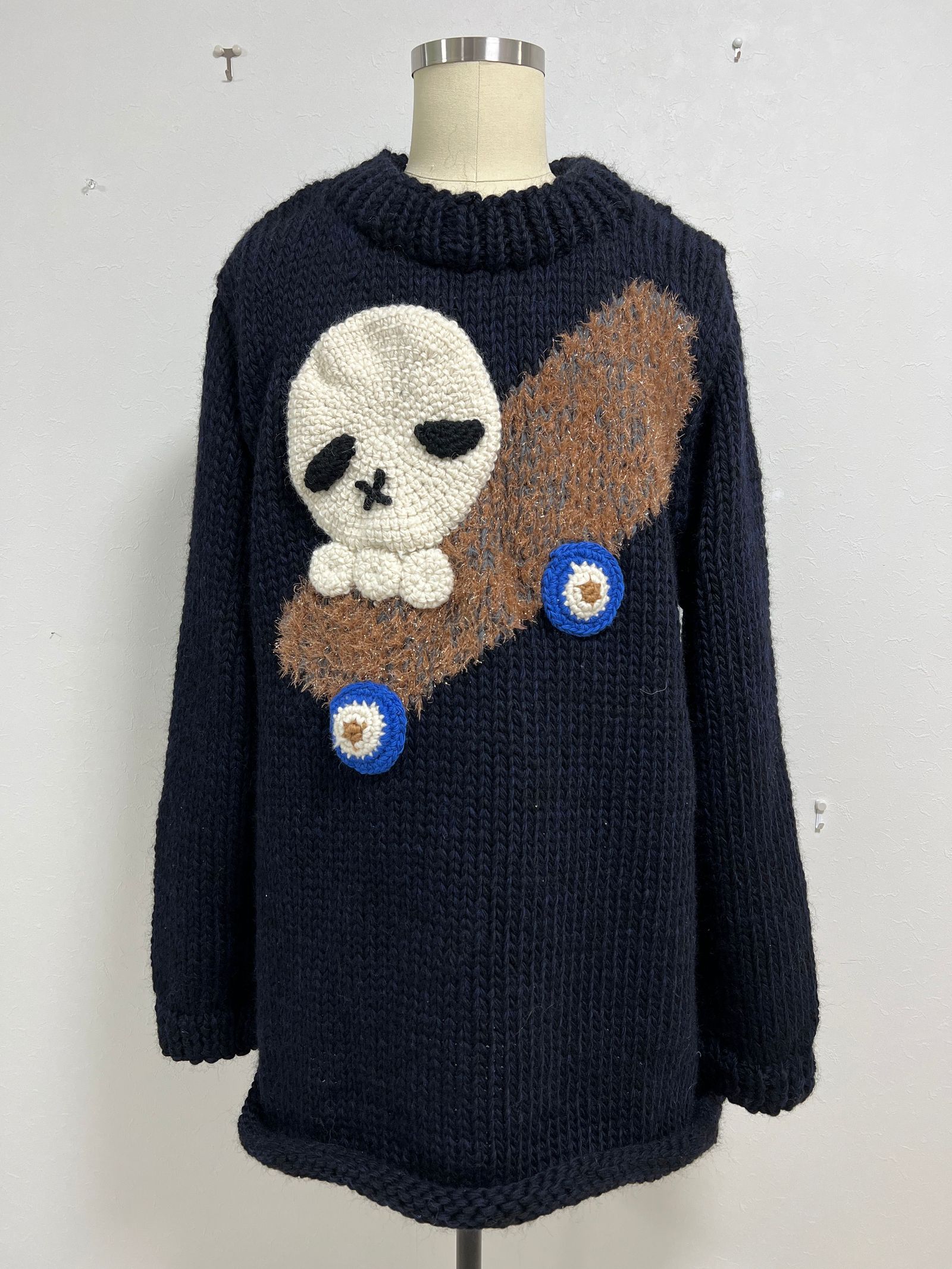 KIDILL - 【23AW】スケート スカル ハンドニット セーター / SKULL