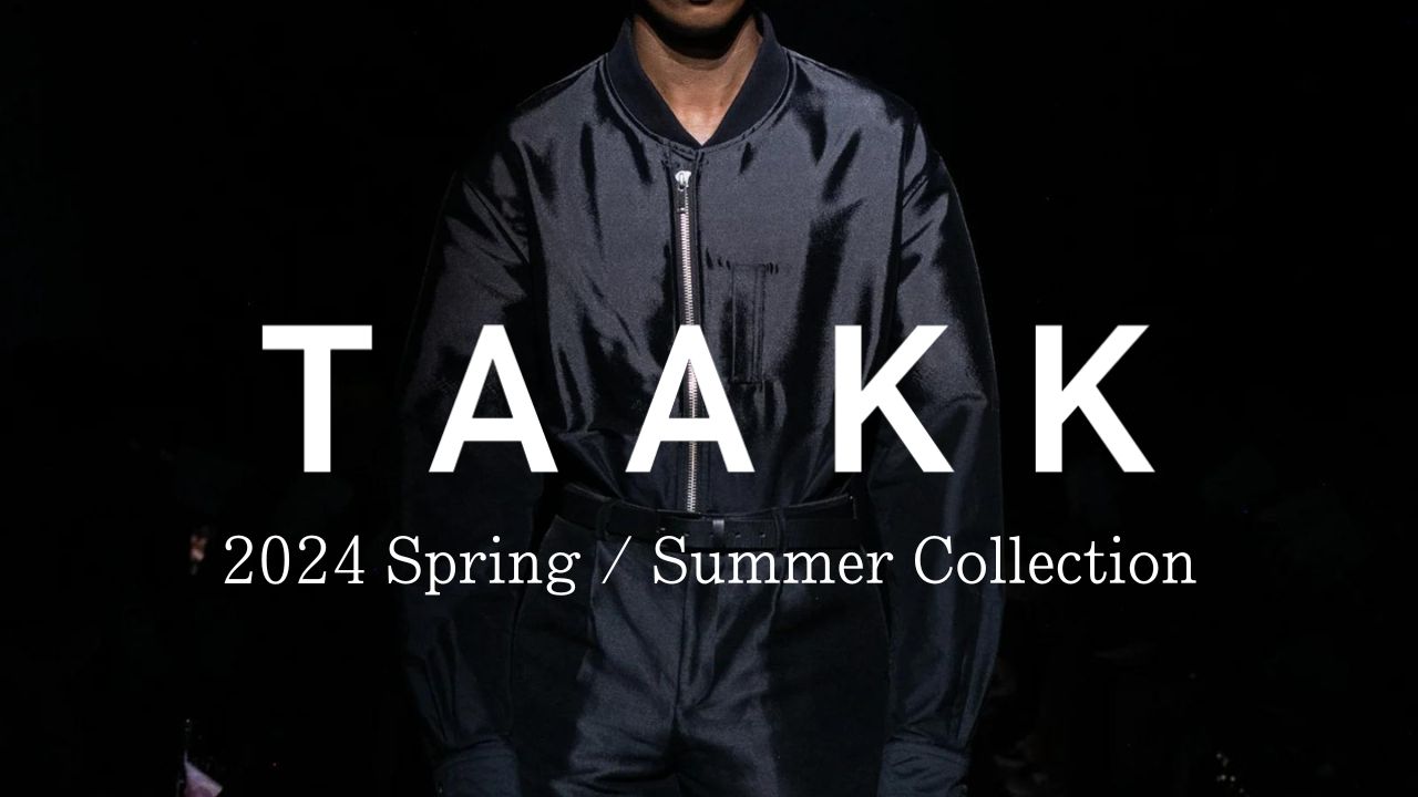 TAAKK ターク カシミヤ シルク ニット 転写 プリント 19aw - ニット