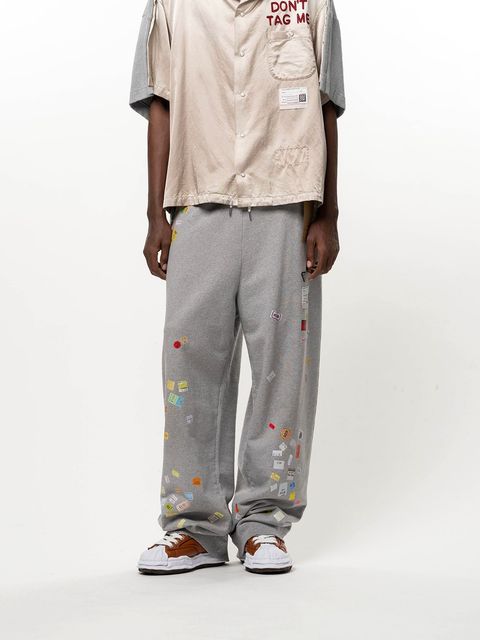 【26AW】 プライス ステッカー スウェット パンツ / PRICE STICKER SWEAT PANTS / グレー (A17PT552)
