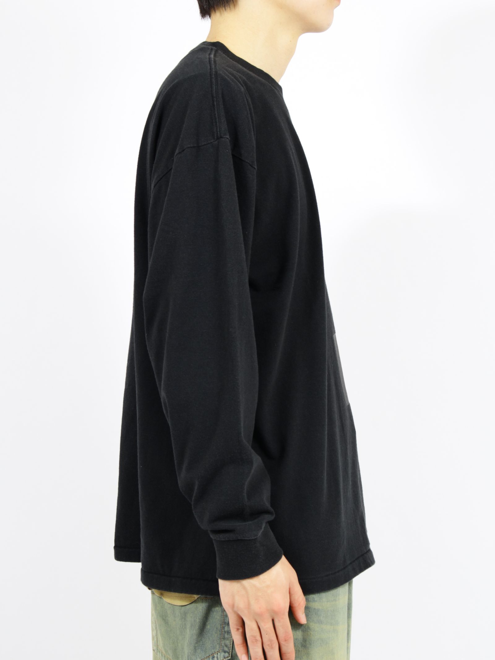 【26SS】グラフィック ロングスリーブ シャツ / GRAPHIC LONG SLEEVE / ブラック
