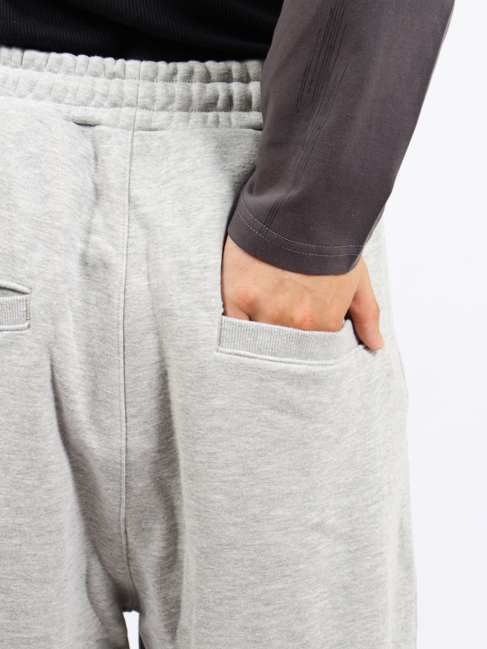 【26AW】スウェット パンツ カーゴ ミリタリーパンツ / SWEATPANTS / MELANGE GREY(グレー)