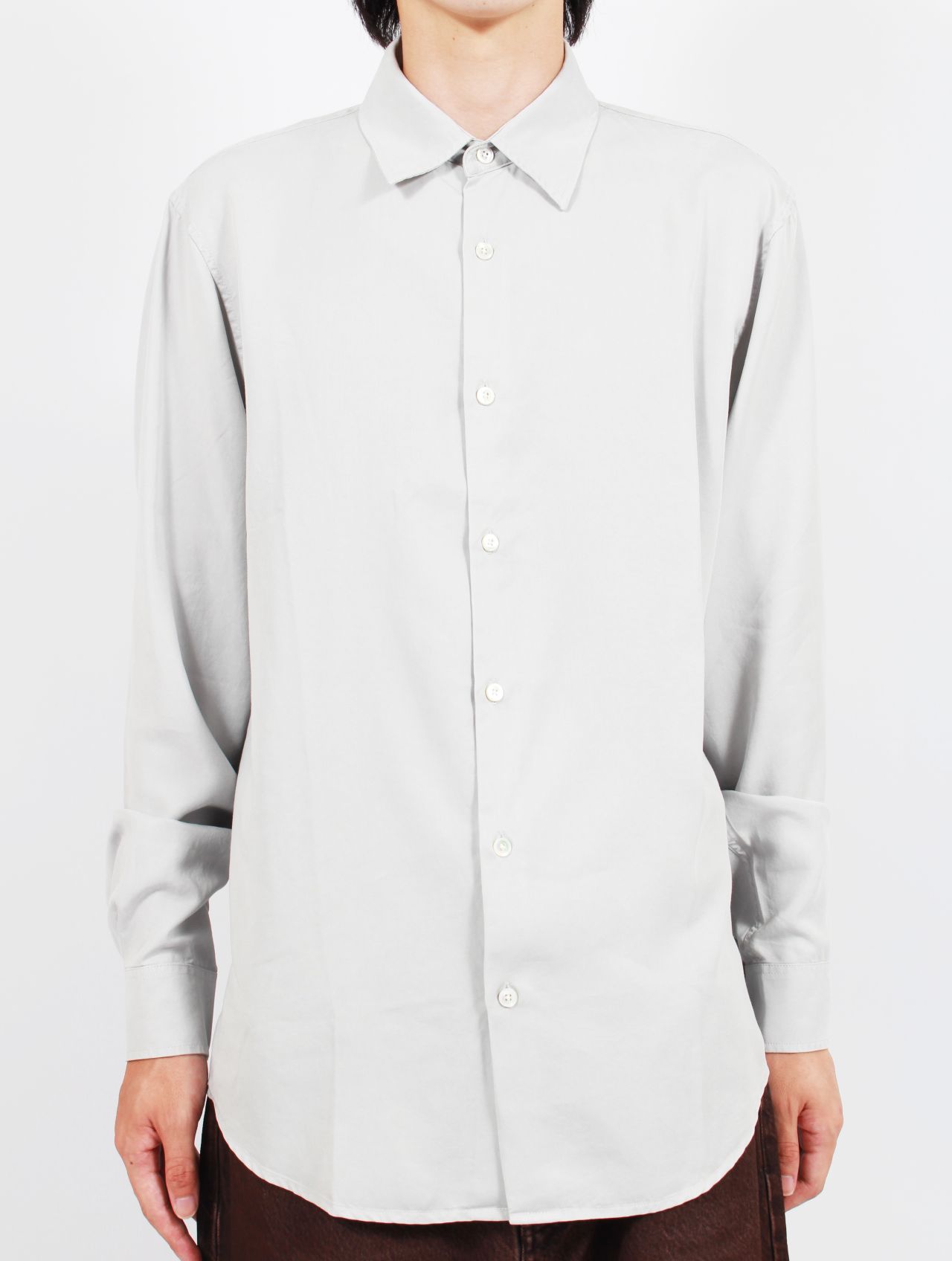 【25AW】エアクリーン シャツ 長袖 / AIR CLEAN SHIRT / CLOUD GREY(グレー)