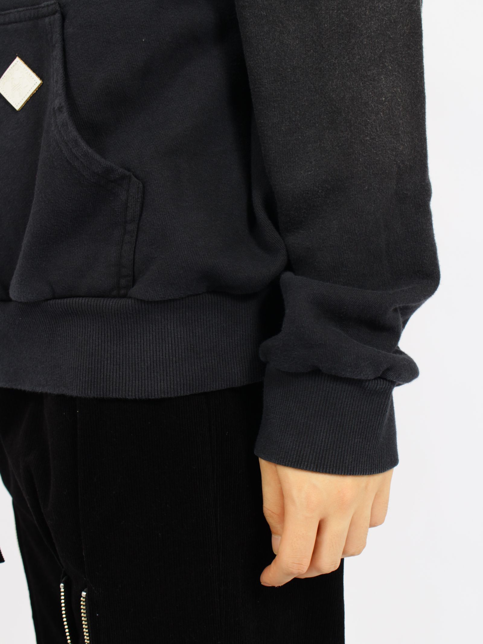 【 13日の金曜日 コラボ】ヴィンテージ エフェクト フーディー パーカー / x FRIDAY THE 13TH VINTAGE EFFECT HOODIE / ブラック