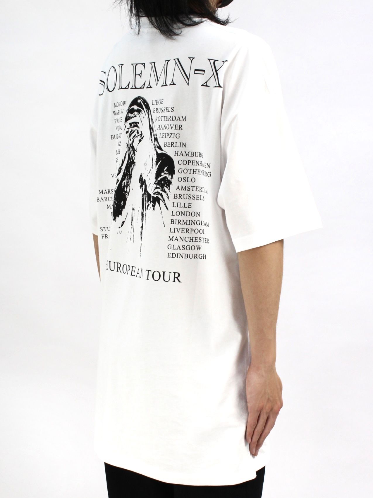 【22SS】オーバーサイズ Tシャツ / Oversized T-shirt soloemn - X / ホワイト - XS - ホワイト