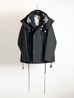 ゴブラン ダブル ブレステッド ジャケット / GOBELIN DOUBLE BREASTED JACKET VER HOPI / ブラック