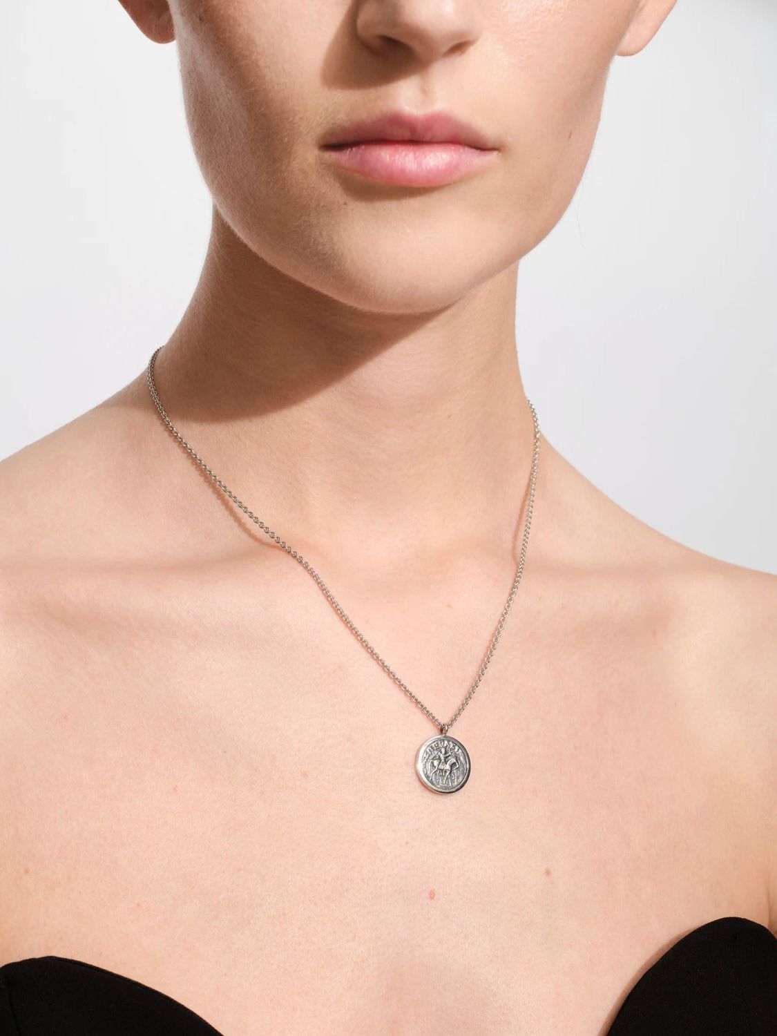 コインペンダント ネックレス / COIN PENDANT / シルバー