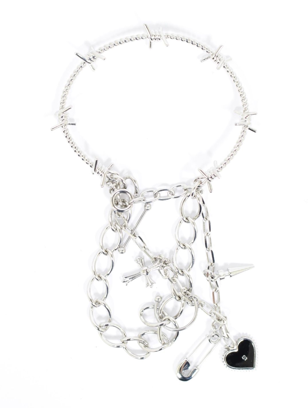 【26SS】マルチ チャーム ブレスレット / MULTI CHARM BRACELET / シルバー