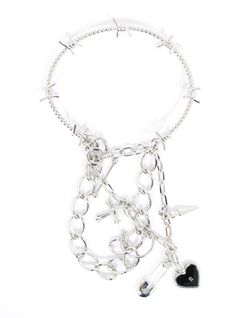 【26SS】マルチ チャーム ブレスレット / MULTI CHARM BRACELET / シルバー