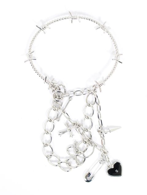 【26SS】マルチ チャーム ブレスレット / MULTI CHARM BRACELET / シルバー