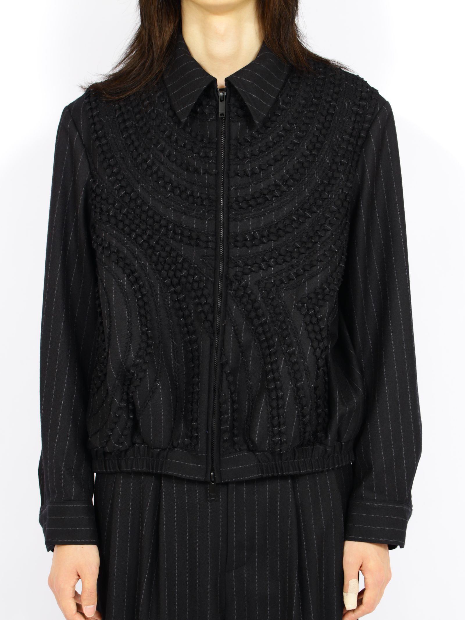 【26AW】ジップアップ ブルゾン / ZIP-UP BLOUSON / ブラック