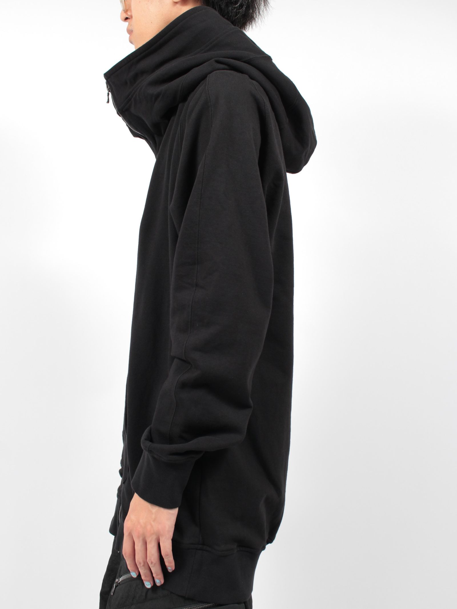 【関税込み】JULIUS フーディ & ジップアップ JULIUS - 【24AW】コットン スウェット ジップアップ フーディー