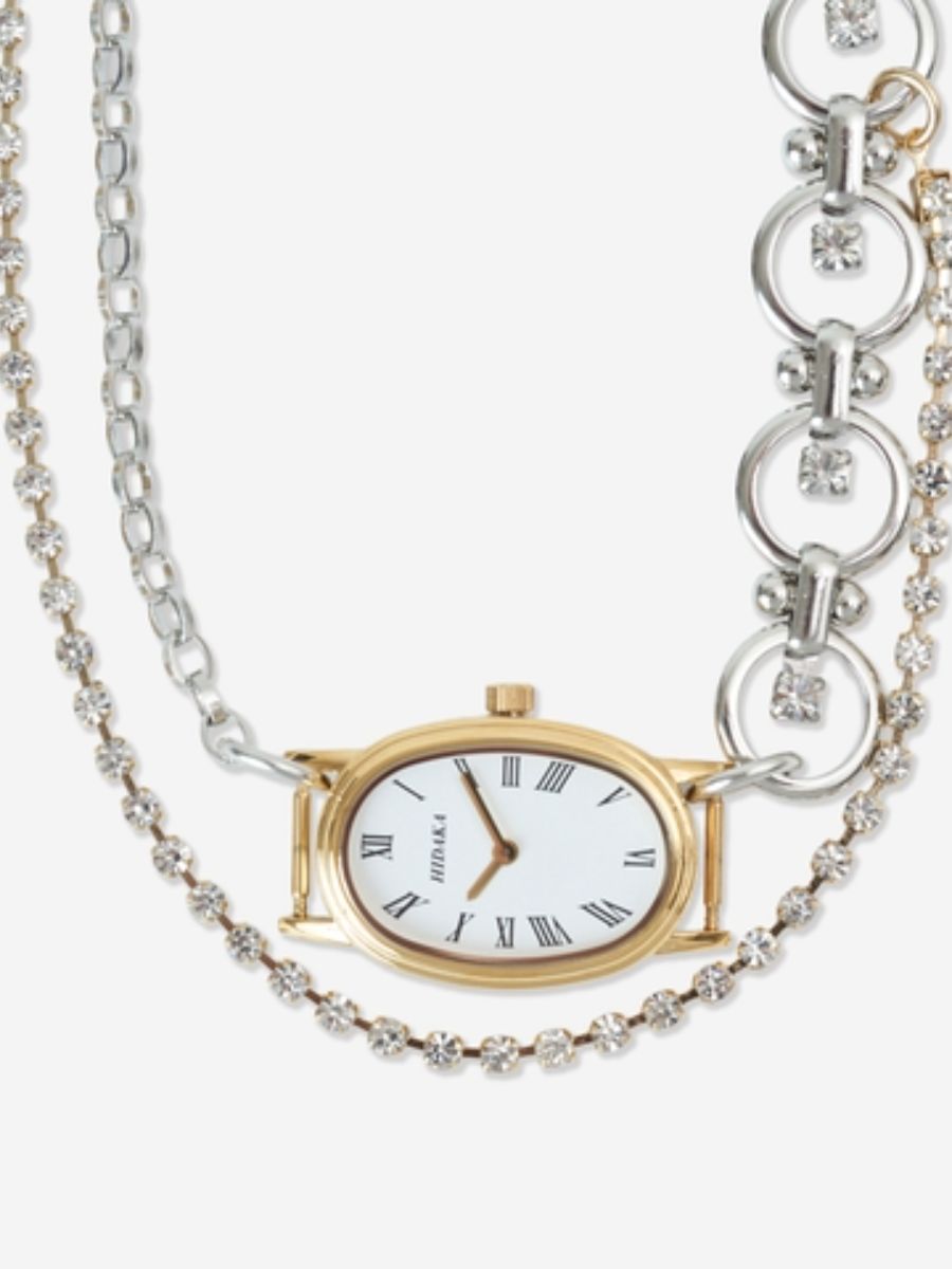 レガシー ウォッチ ネックレス 時計 / LEGACY WATCH NECKLACE / シルバー×ゴールド