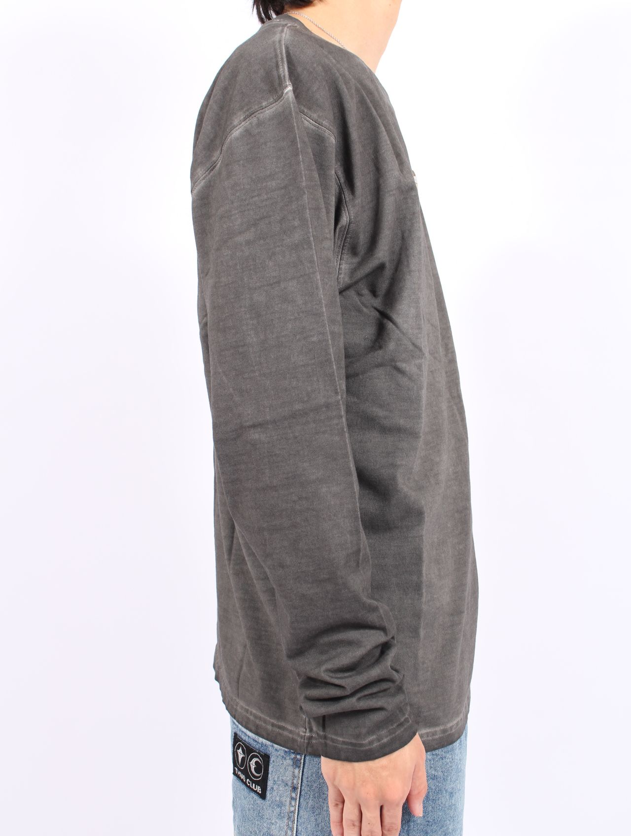 【25AW】TC ベーシック ロングスリーブ Tシャツ / TC BASIC LONG-SLEEVE / チャコール