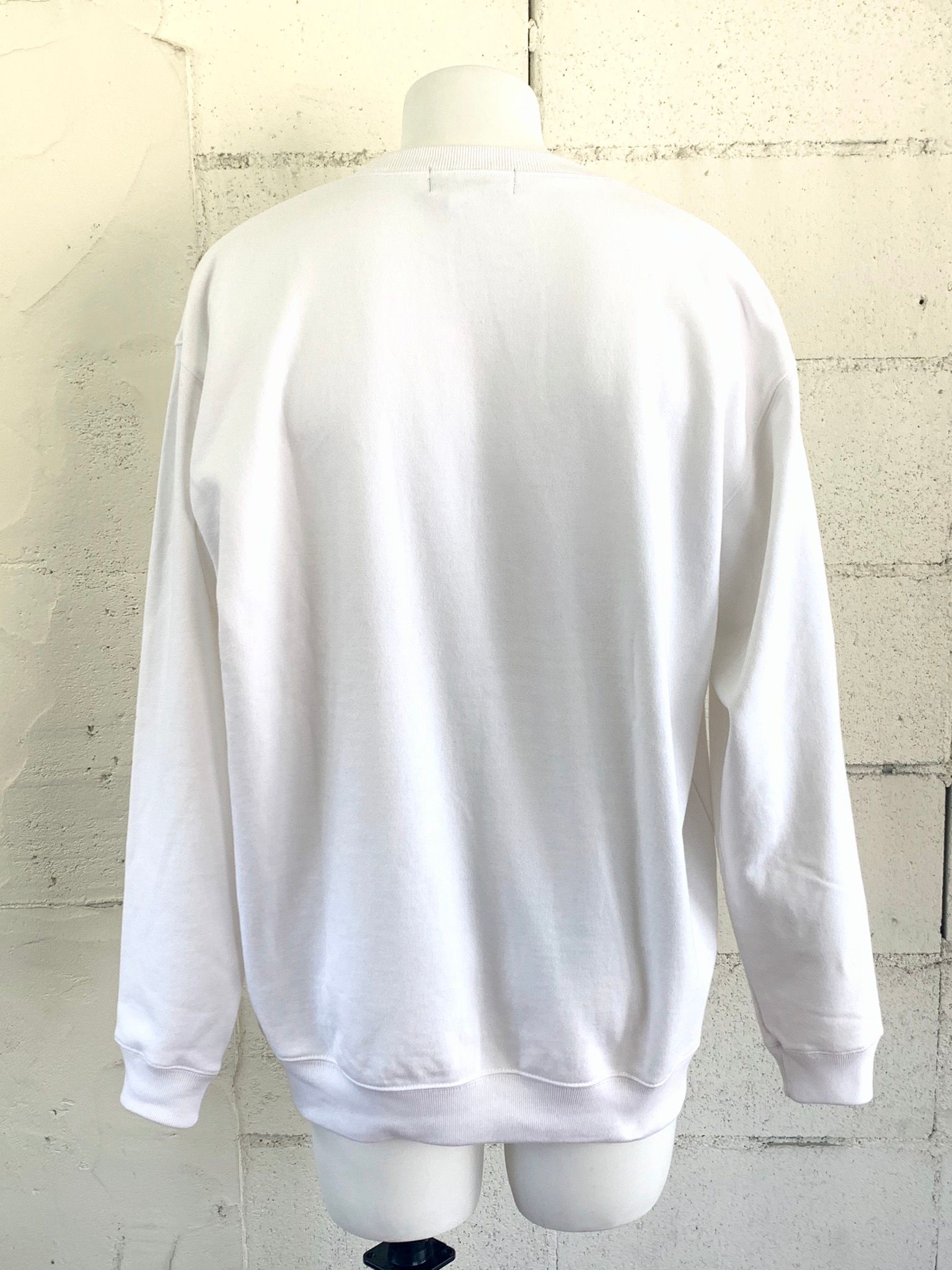 アダンス フリンジ スウェット / BRAID EMBROIDERY SWEAT PULLOVER / ホワイト