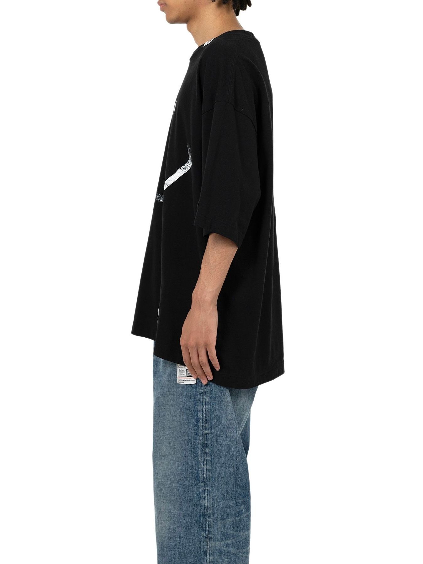 【25SS】スマイリー フェイス プリント 半袖 Tシャツ / SMILY FACE PRINTED TEE / ブラック
