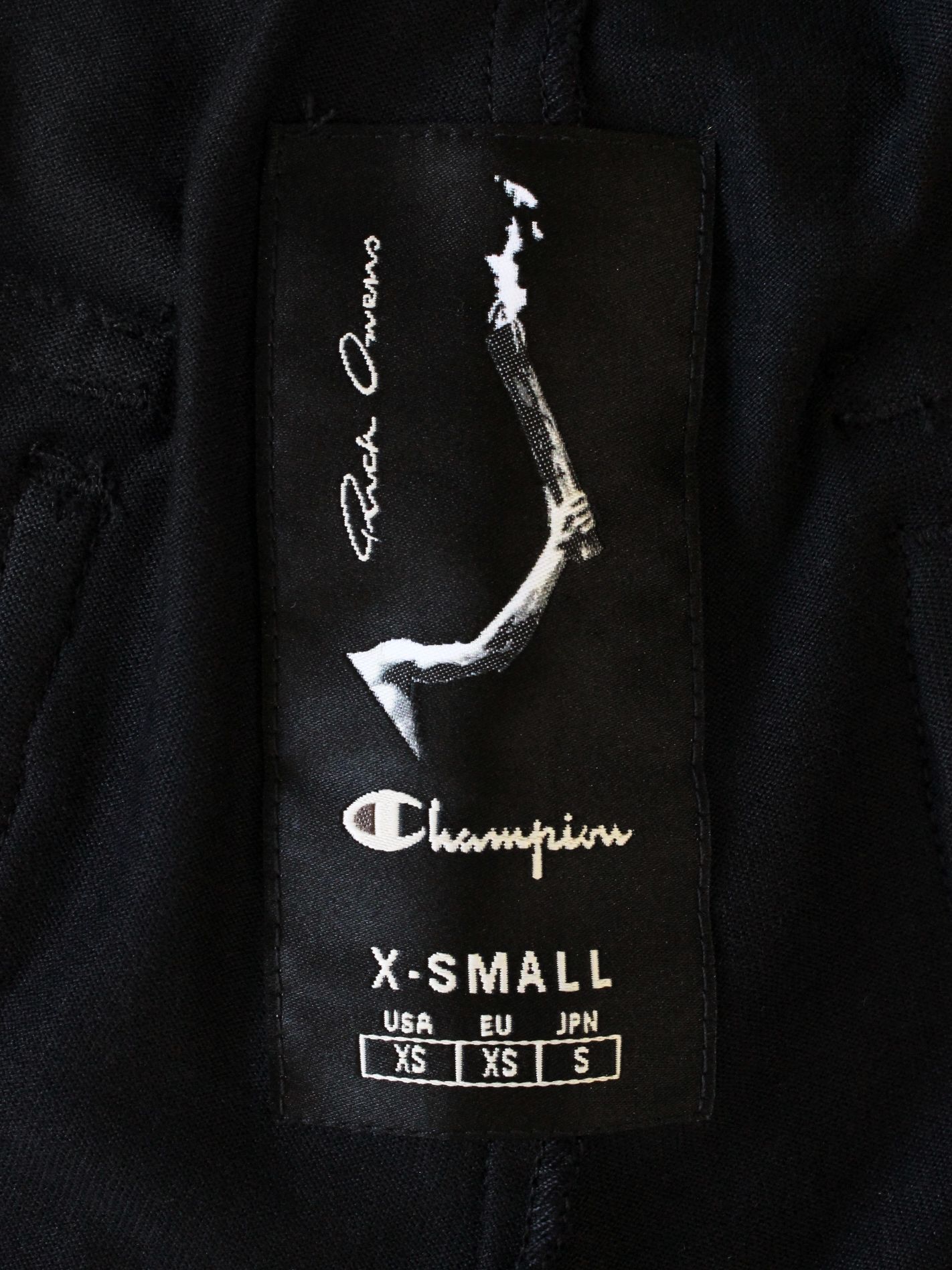 Rick Owens × Champion - 【Rick Owens × Champion】【23FW】ドローストリング ディートリッヒ  ストレッチパンツ / DIETRICH DRAWSTRING / ブラック | STORY