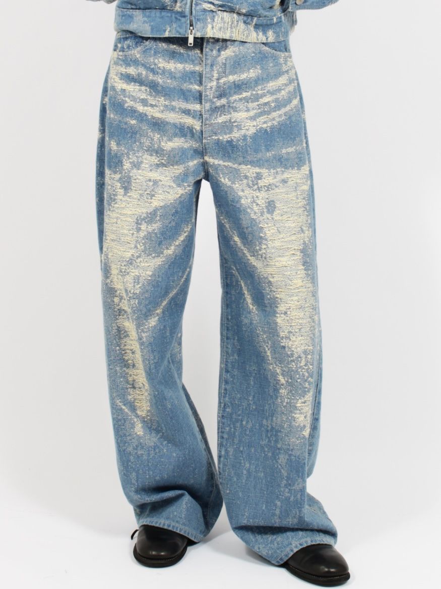 TAAKK - 【26SS】ワイド デニム パンツ / WIDE DENIM / インディゴ