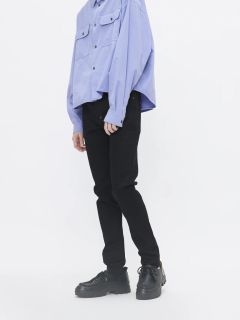 【24AW】スキニー デニム パンツ / SKINNY DENIM PANTS / ブラック