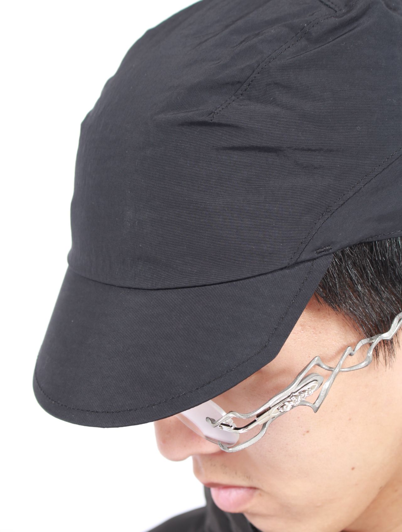 【25AW】ロー アングル キャップ / LOW ANGLE CAP / ブラック