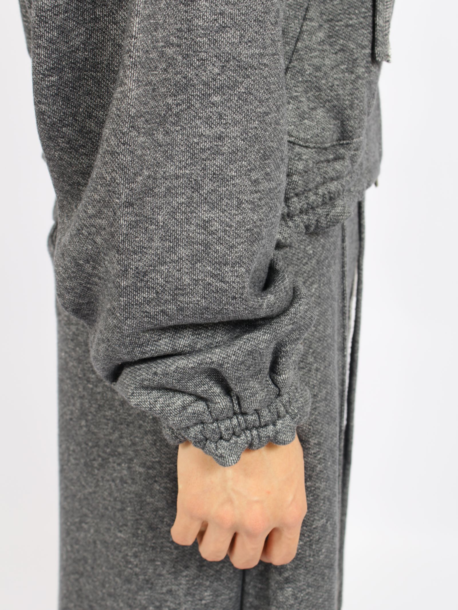 【定番】オーディナリー ホーム オールド スタイル ジップ フーディ / ORDINARY HOME OLD STYLE ZIP HOODIE / チャコール