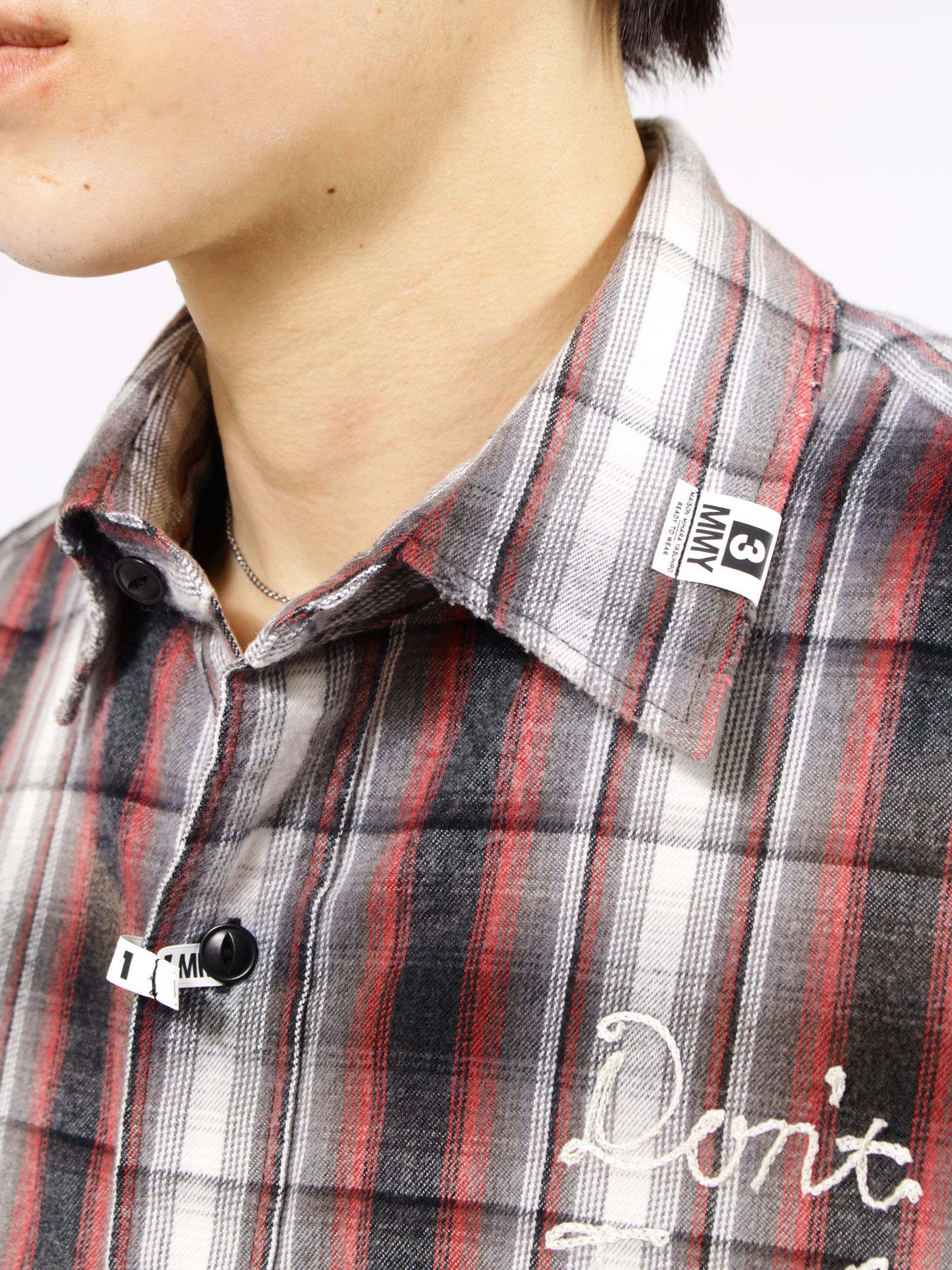 【26SS】ヴィンテージ ライク チェック シャツ / VINTAGE LIKE CHK SH / ブラック