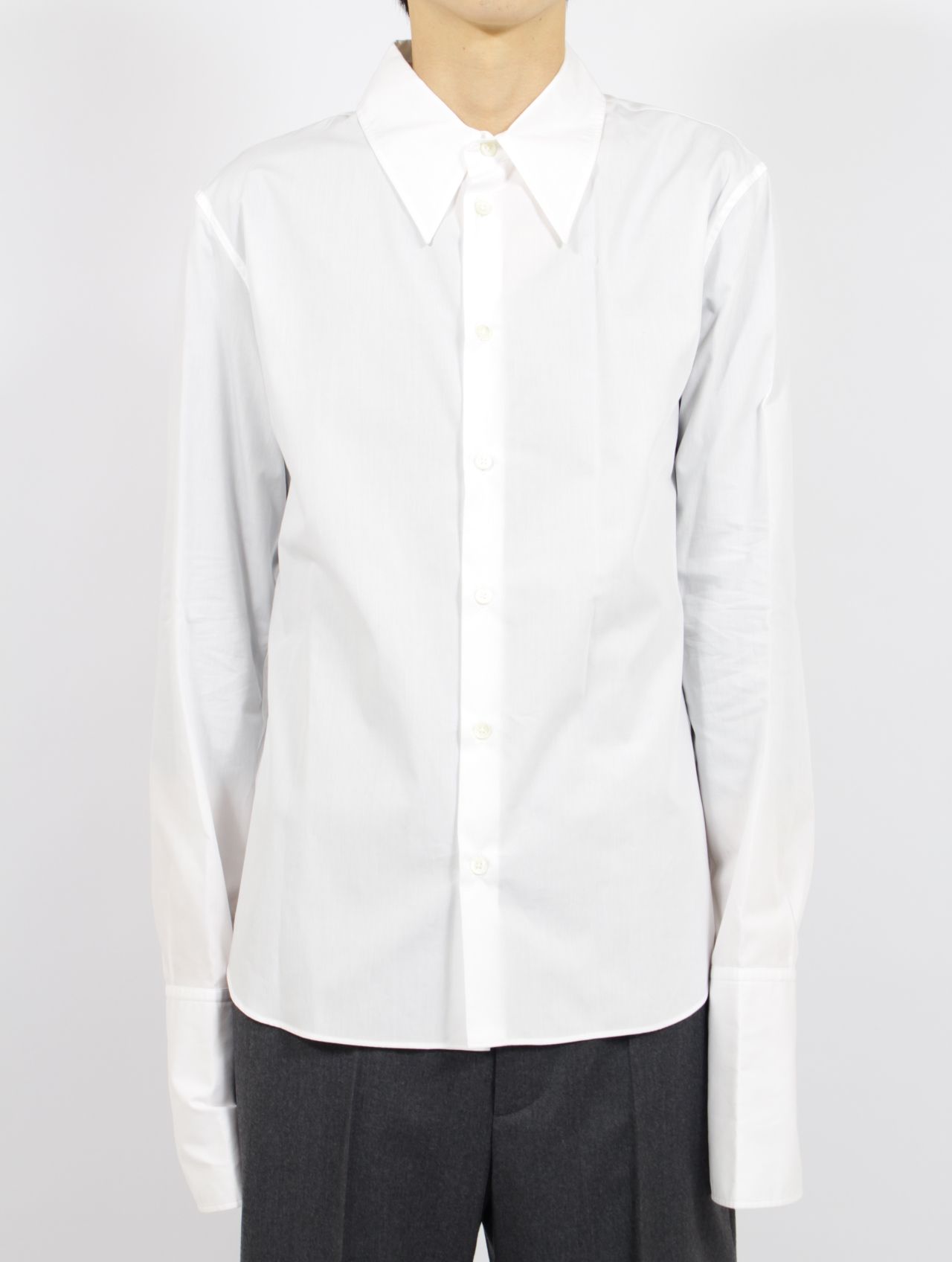 アンノ シャツ ロングスリーブ / ANNO SHIRT L/S / ホワイト