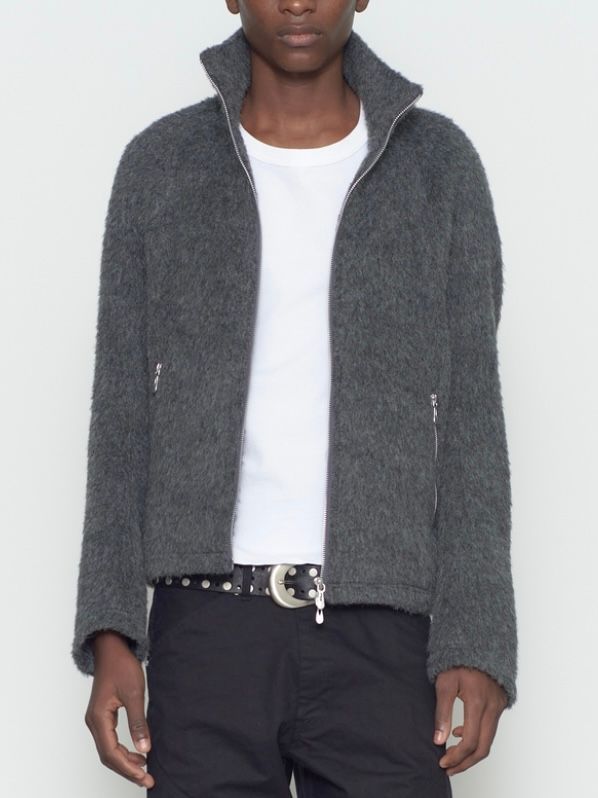 【26AW】フル ジップ アップ トラッカー ジャケット / FULL ZIP UP TRACK JACKET / チャコール