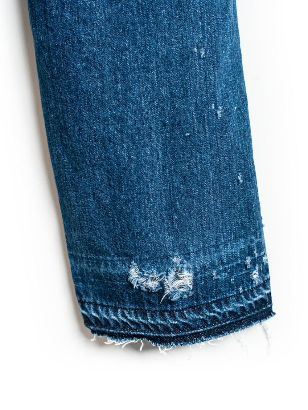 【25AW】リメイク レイヤー デニム パンツ / RE:LAYER 5P DENIM PANTS / インディゴ