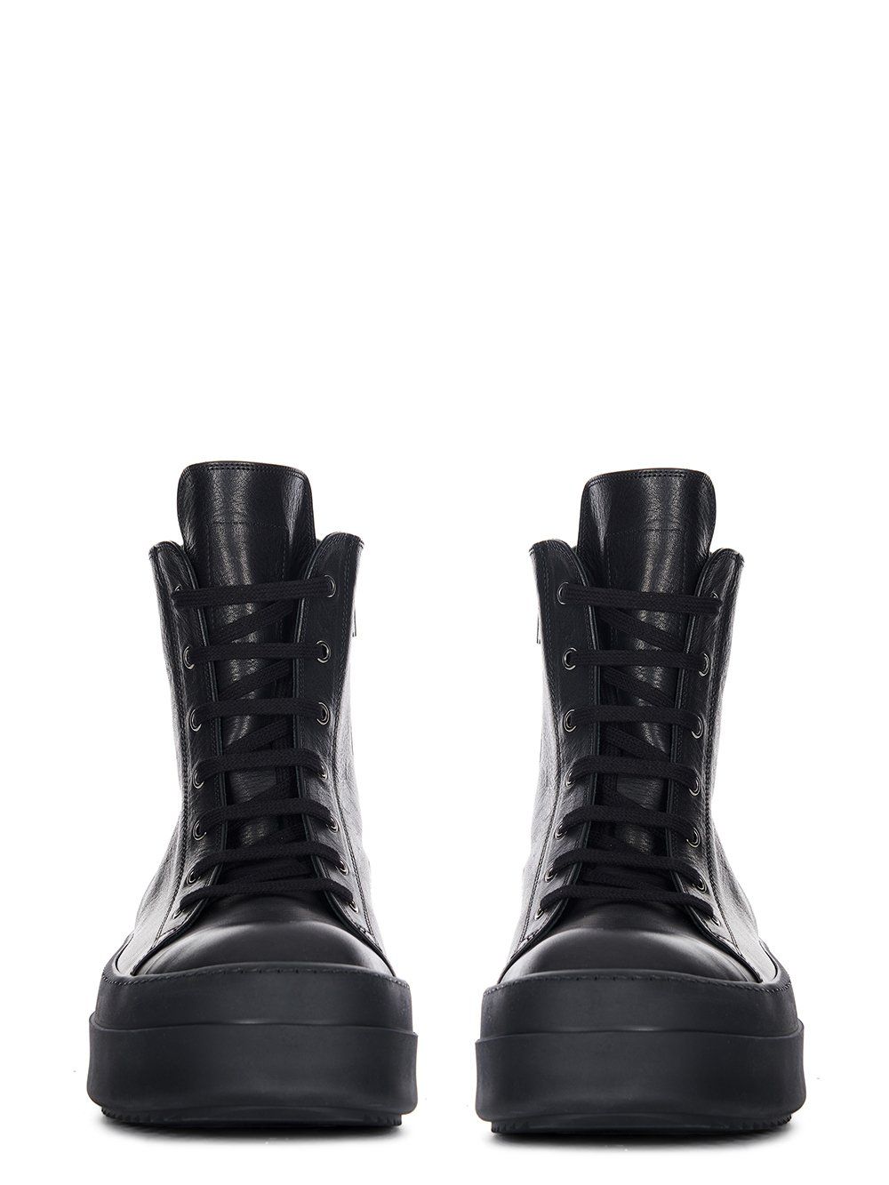 関税込◆Rick Owens◆Mega Bumper レザー ハイカット スニーカー Rick Owens リックオウエンス MEGA Bumper Sneaks メガバンパー