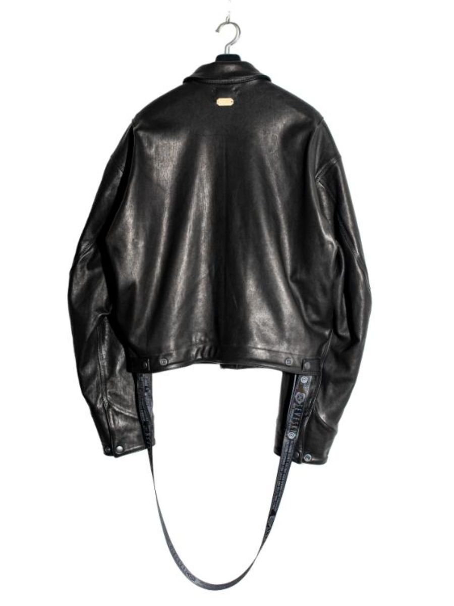 サラブレッド ドリズラー ジャケット レザーライダース / THOROUGHBRED DRIZZLER JACKET / ブラック