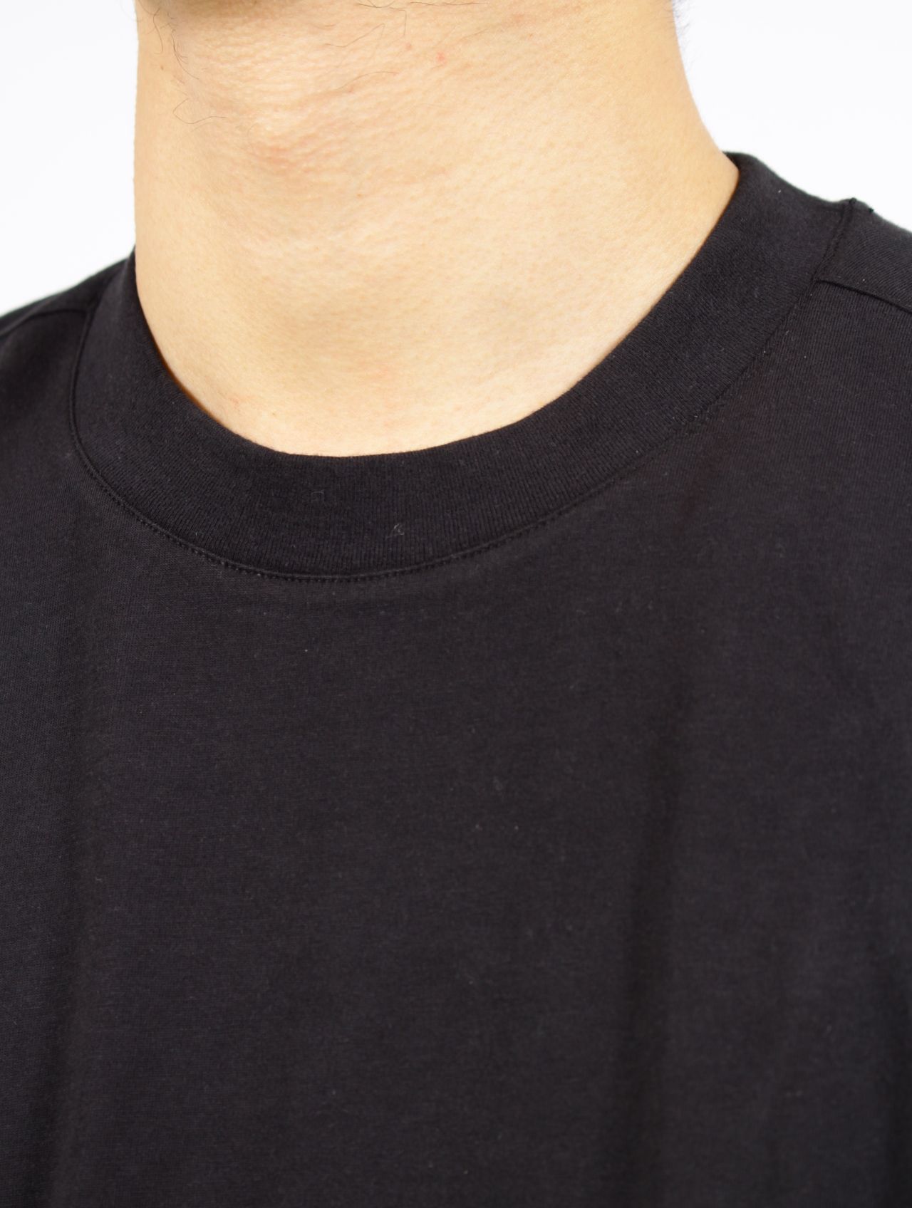 ダーツ Tシャツ 半袖 カットソー / DART TEE / SOOT(ブラック)