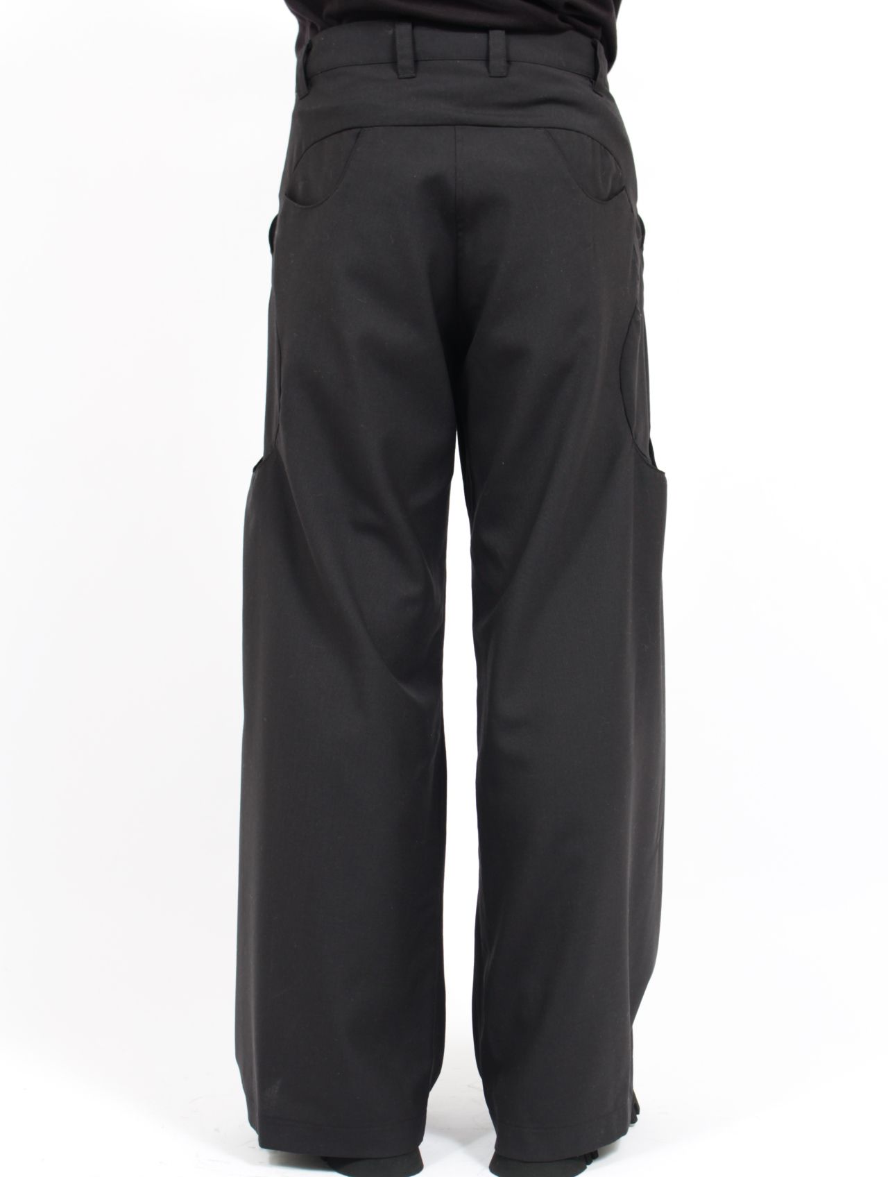 【26SS】サブ オン ウール トラウザーズ / SUB ONG WOOL TRS / ブラック