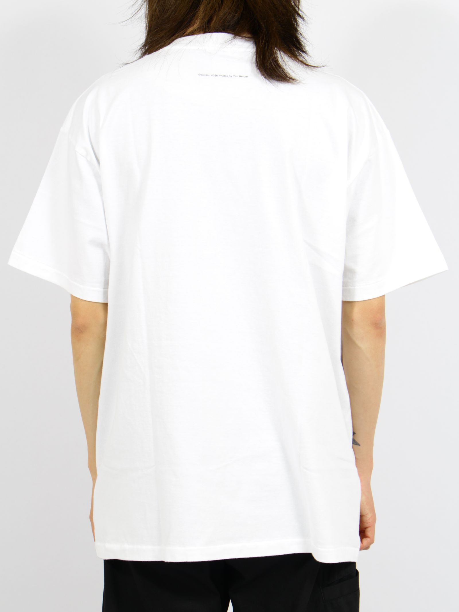 【26SS】ティム・バーバー フォトグラフ バード Tシャツ オニータ / Tim Barber Photograph BIRD T-SHIRT ONIETA / ホワイト