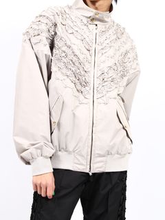 【25SS】シャーリング ドックイヤー ジャケット / SHIRRING DOG-EAR JACKET / ベージュ