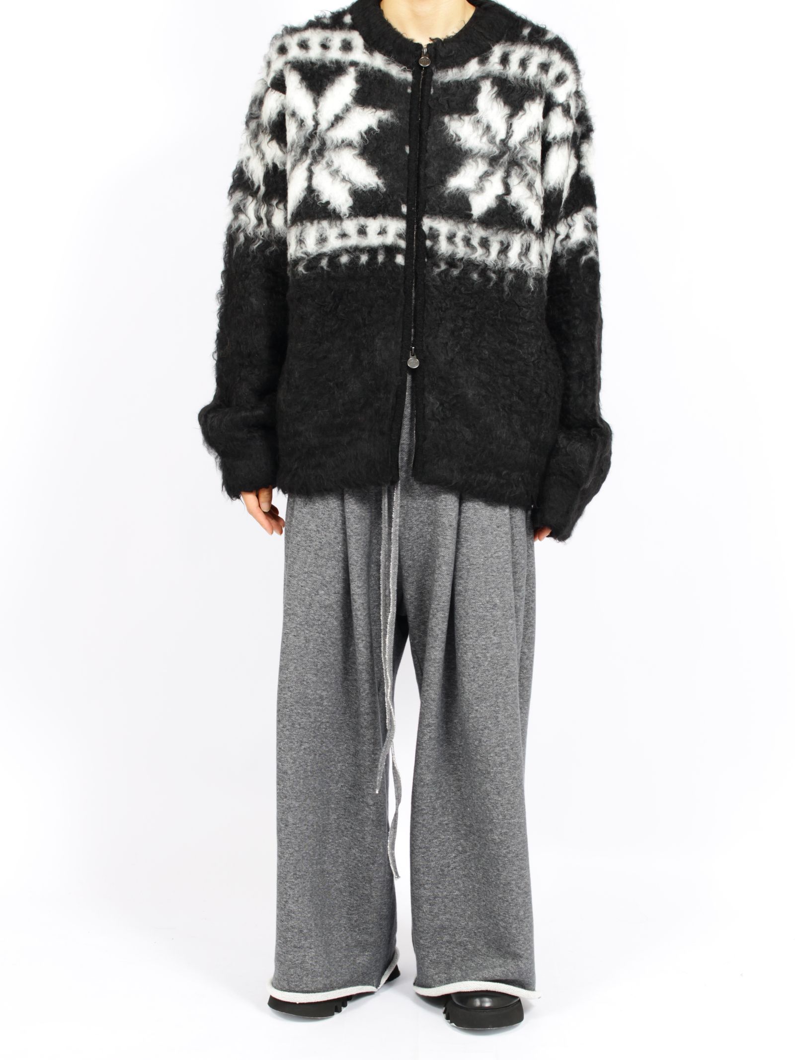 【26AW】スノーウィー フェアリセール カーディガン 長袖 / SNOWY FAIRISELE / ブラック