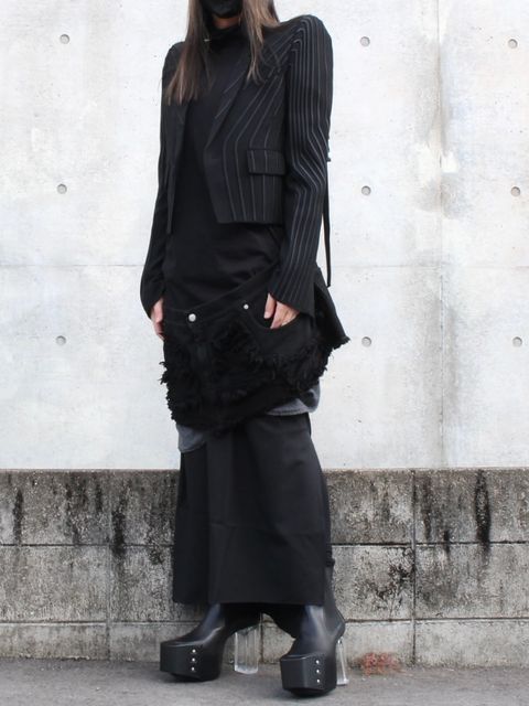 【Rick Owens × sulvam】ハイエンドなモードスタイル