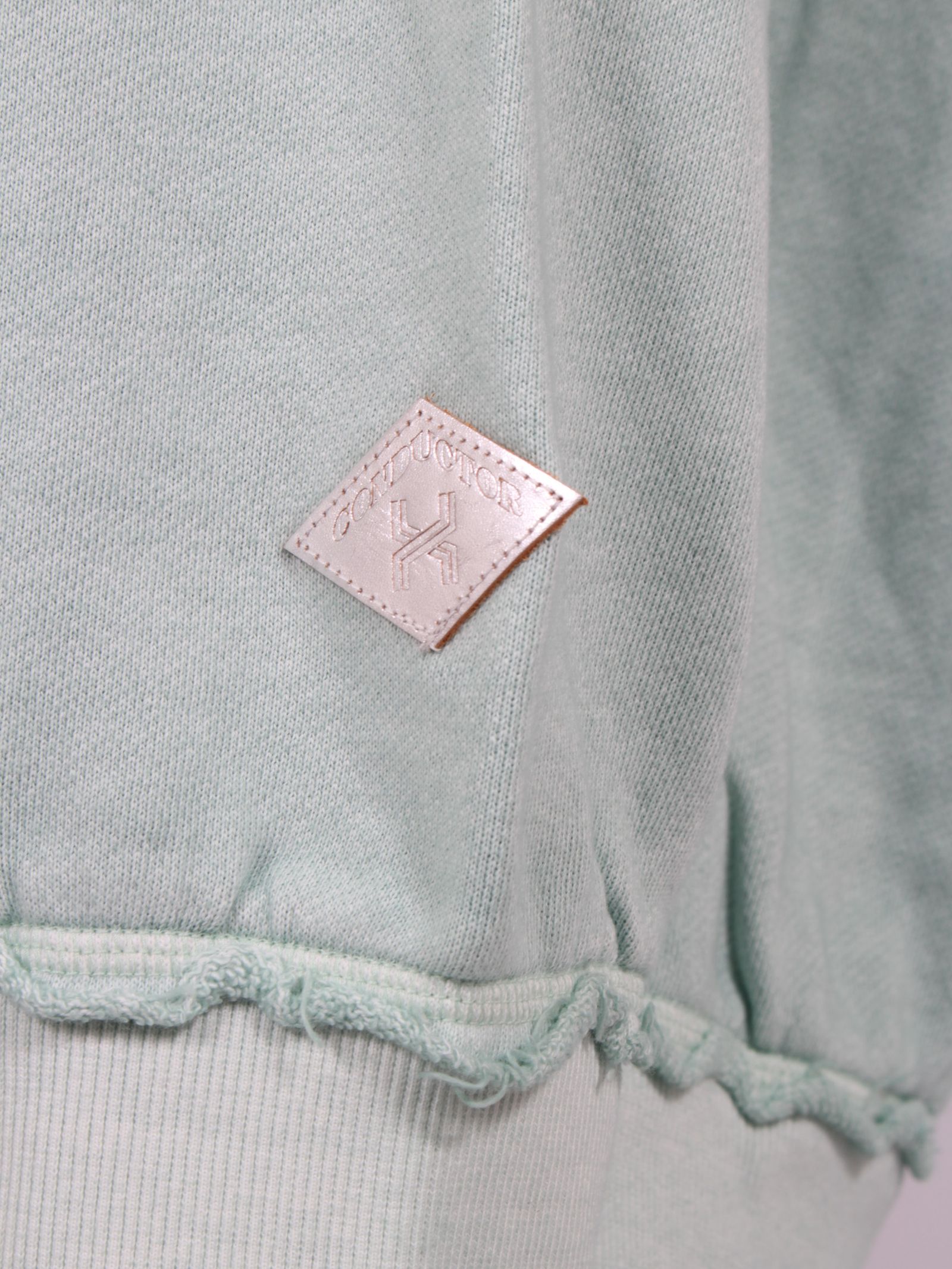 【24AW】ピグメント ペンタグラム コットン クルーネック スウェット / PIGMENT DYE COTTON CREWNECK SWEATER 'PENTAGRAM / ミント