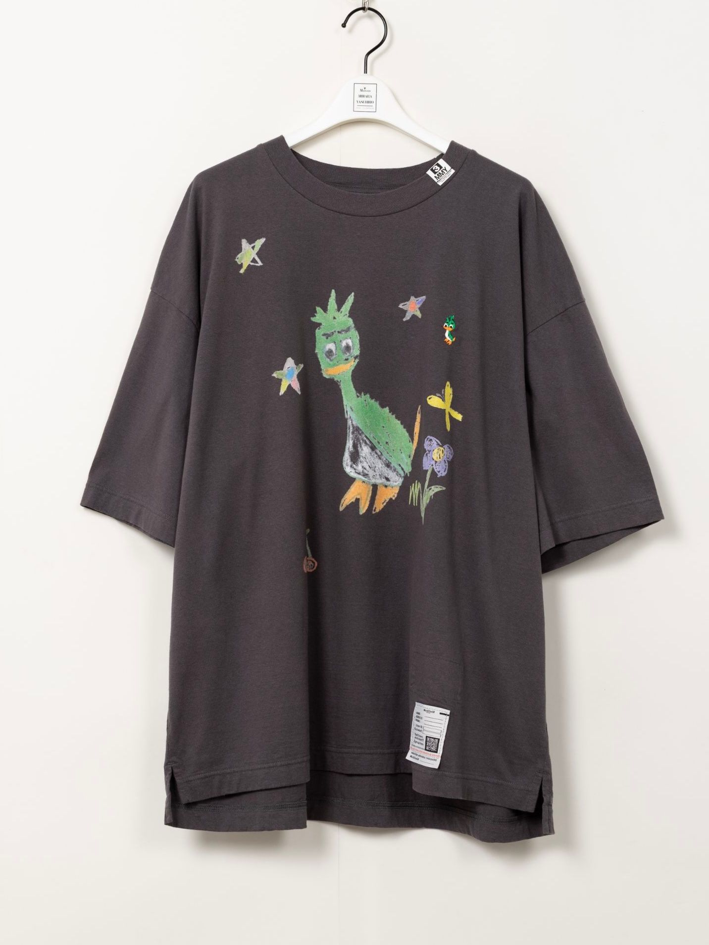 【26SS】レオン キッズ ドゥードゥル Tシャツ / LEON KIDS DOODLE TEE / ブラック
