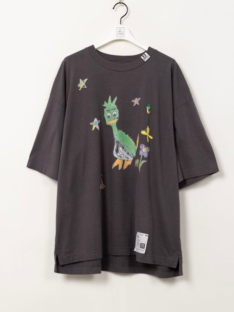 【26SS】レオン キッズ ドゥードゥル Tシャツ / LEON KIDS DOODLE TEE / ブラック