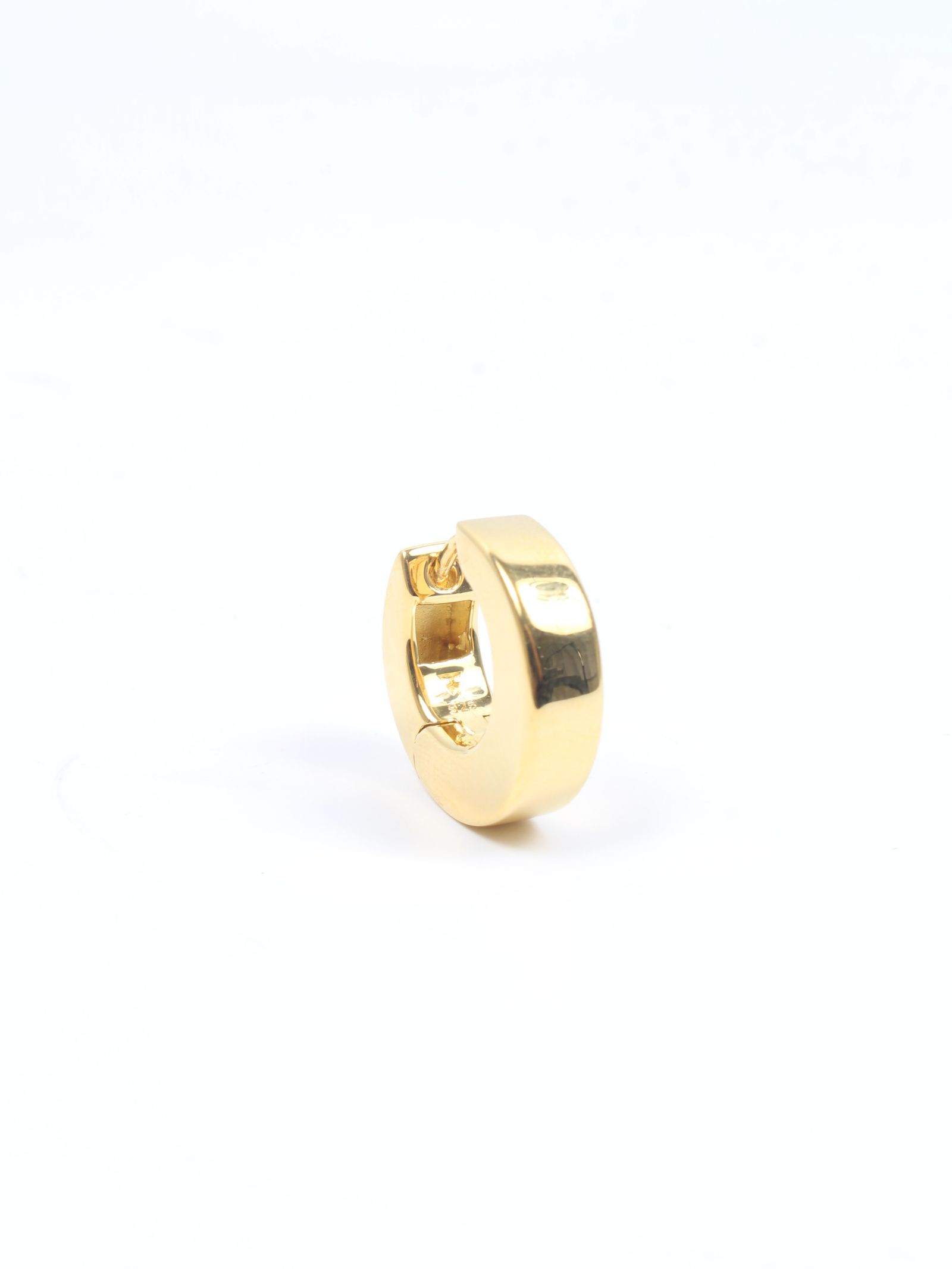 【両耳用】アーチフープ スモール ポリッシュド ピアス / ARCH HOOP SMALL GOLD POLISHED / ゴールド