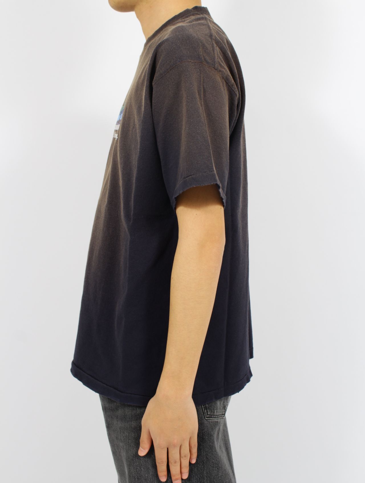 【25SS】 "エイリアン" ヴィンテージ ウォッシュ Tシャツ 半袖 カットソー / "ALIEN" VINTAGE WASH H-S TEE / ヴィンテージ ネイビー