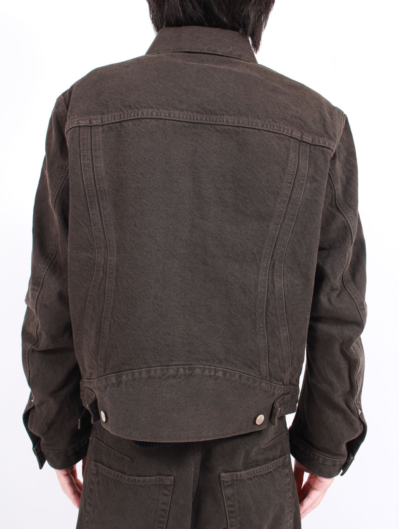 【25AW】 3D トラッカー ジャケット デニム ジャケット サード タイプ/ 3D TRUCKER JACKET / DARK BROWN(ダーク ブラウン)