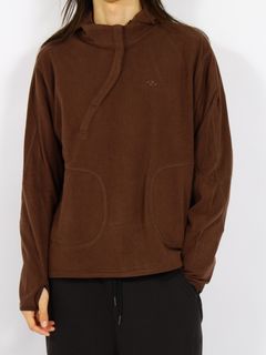 【26AW】レイヤード フーディー / LAYERED HOODIE / ブラウン